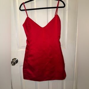 Custom Red Dress